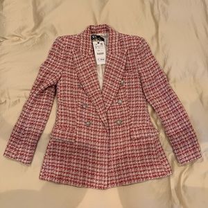 Zara Tweed Blazer